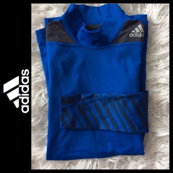 NWOT Adidas Women’s Techfit Mock Neck Top - Picture 4 of 6